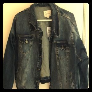 Brand new Torrid jean jacket with tags